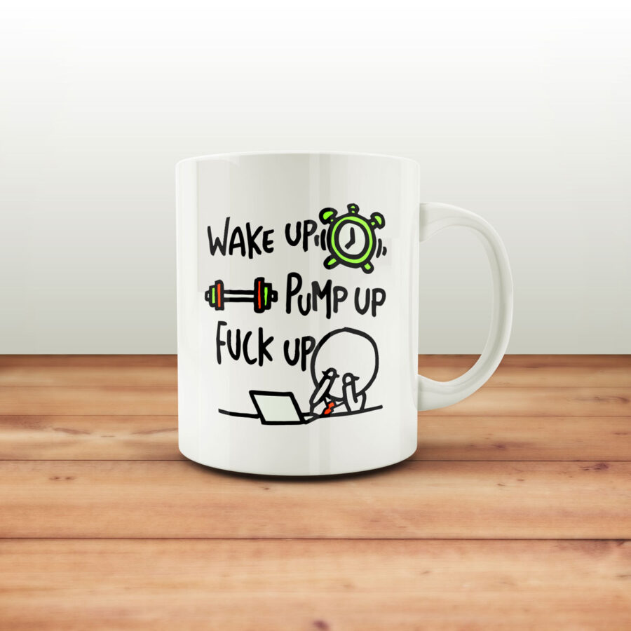 Kubek "PUMP UP" - obrazek 4
