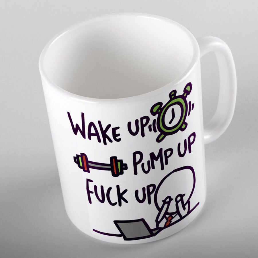Kubek "PUMP UP" - obrazek 5