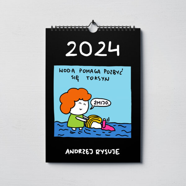 Kalendarz Andrzej Rysuje 2024
