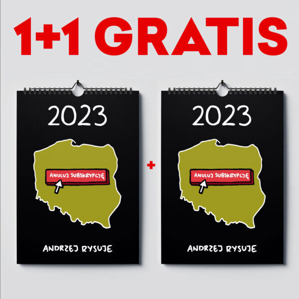 Kalendarz 1+1 Gratis