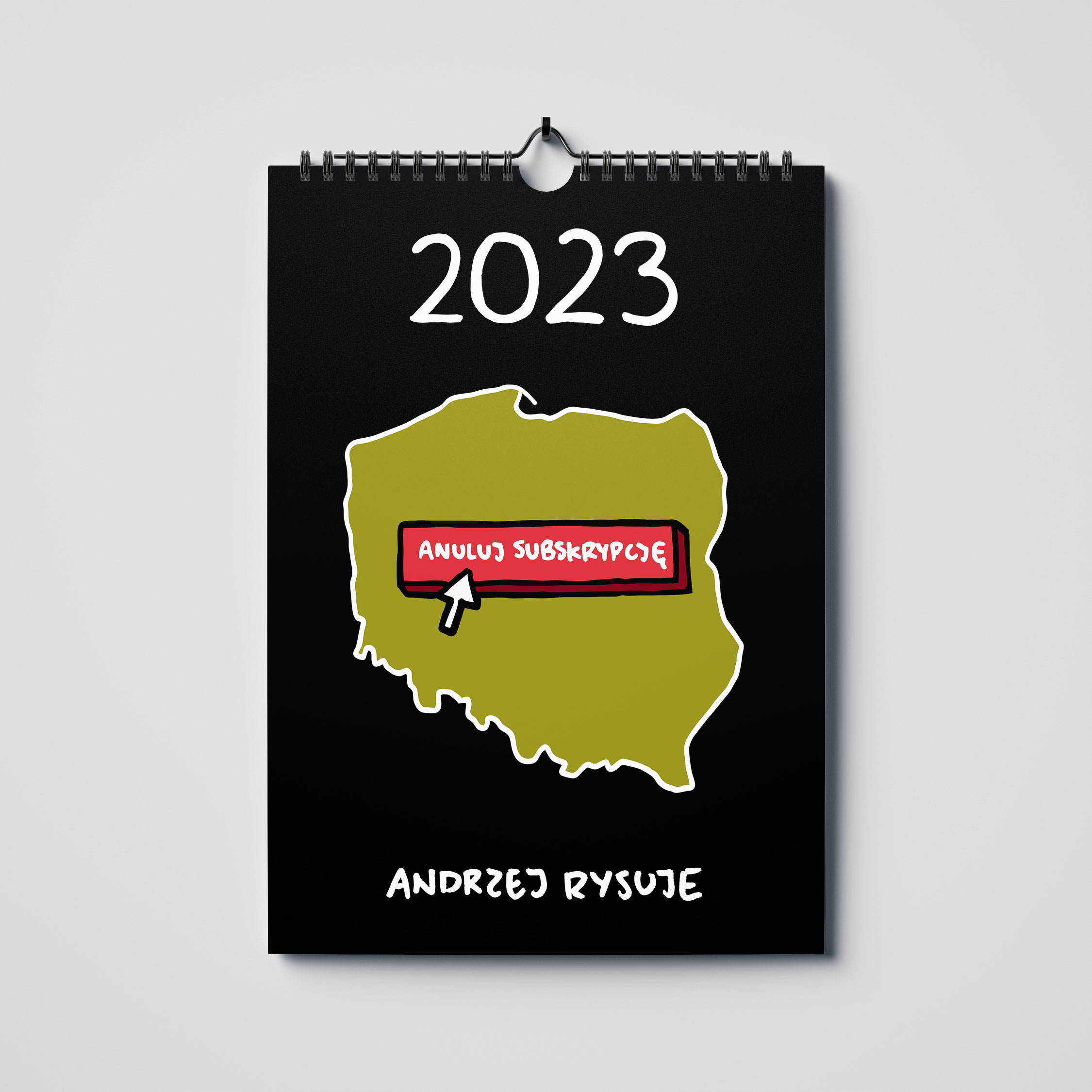 Kalendarz Andrzej Rysuje 2023