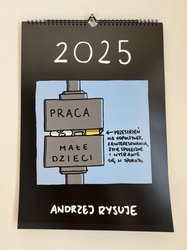 Andrzej Rysuje Kalendarz 2025