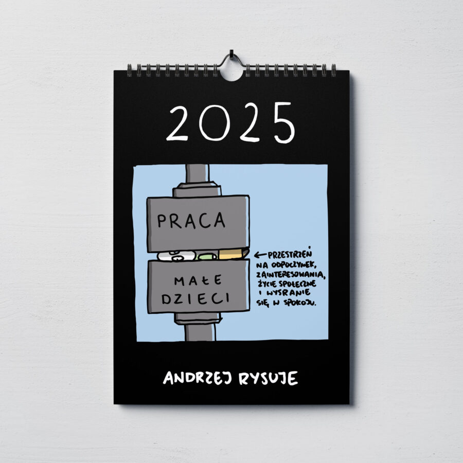 Kalendarz Andrzej Rysuje - 2025
