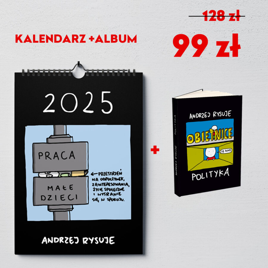 Kalendarz Andrzej Rysuje - 2025 - obrazek 5